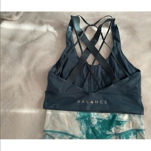Balance athletica sports bra size m